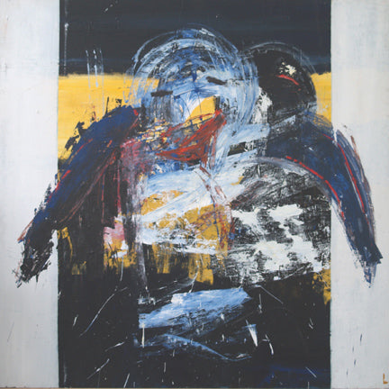 Birdsong.Triptych.no. 2.1992.54x54 inches.cons.Mad